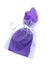 Colorful nylon gift bag with satin ribbon ties,