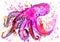 Colorful Octopus Art