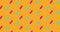 Colorful orange background with pattern