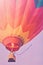 Colorful Orange Hot Air Balloon