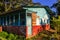 Colorful outbuilding, Guatemala