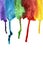 Colorful paint streaks