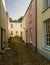 Colorful painted houses in Appledore, Devon