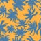 Colorful Palm Tree Seamless Pattern. Vector