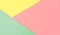 Colorful paper background pink yellow mint