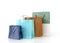 Colorful paper bags for shopping