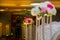 Colorful paper flowers Wedding decoration in traditional wedding in Bangladesh