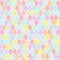 Colorful Parallelogram Pattern Design