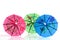 Colorful parasols