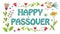 Colorful Passover Sign