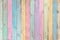 Colorful pastel wood planks texture or background