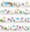 Colorful pattern for children