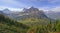 Colorful Peaks from an Alpine View