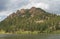 Colorful Peaks Over an Alpine Lake