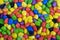 Colorful pebbles background