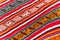 Colorful peruvian rug background