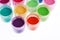 Colorful pigments powders