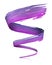 Colorful pink and violet 3D brush paint stroke