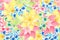 Colorful pinwheels background
