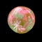 Colorful planet star in the space illustration painting chalk art drawing style