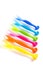 Colorful plastic cutlery