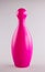 Colorful plastic toy bowling pin