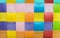 Colorful plastic weave background