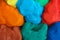 Colorful plasticine texture