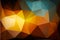 Colorful Polygon abstract background.