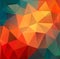 Colorful Polygon abstract background.