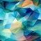 Colorful polygonal background with geometric shapes in a dynamic expressionist style (tiled