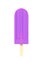 Colorful popsicle icecream on a stick