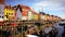 The colorful port of Nyhavn in Copenhagen