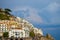 Colorful Positano buildings