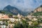 Colorful Positano village