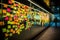 Colorful Postit Notes Bring A Vibrant Urban Aesthetic To The Subway Station