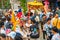 The colorful Poy Sang Long,Buddhist Festival,when boys and male teenagers become Monks