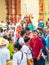 The colorful Poy Sang Long,Buddhist Festival,when boys and male teenagers become Monks