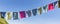 Colorful prayer flags