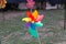 colorful propeller pinwheel toy for kid