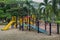 Colorful public playground