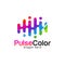 Colorful Pulse Logo Template Design Vector, Creative design, Icon symbol