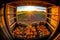 Colorful Pumpkins at Rural Farm Stand