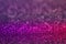 Colorful purple pink bokeh light glitter background for Christmas and New Year`s day