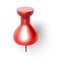 Colorful pushpin