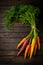 Colorful Rainbow carrot