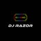 Colorful Razor Sound Wave Party DJ Disk Jockey