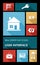 Colorful real estate UI apps user interface flat i