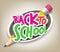 Colorful Realistic 3D Back to School Title Texts