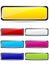 Colorful rectangle buttons